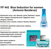 Reni 442 Аромат направления Blue Seduction (Аntonio Banderas) - 100 мл - фото