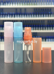 Флакон стеклянный + пластиковый чехол Шанхай 5,5 мл (разные цвета) - фото
