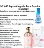 Reni 460 - Aqua Allegoria Pera Granita (Guerlain) - 100 мл - фото