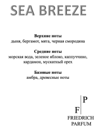 Духи SEA BREEZE для мужчин 30 мл - фото2