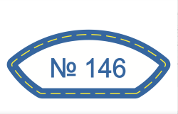 Наклейка 146 по мотивам L'eau par - 1 шт - фото