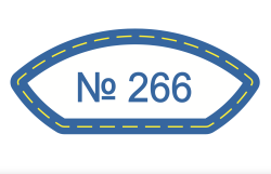 Наклейка 266 по мотивам Acqua di Gio - 1 шт - фото