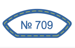 Наклейка 709 по мотивам Fleur Narcotique - 1 шт - фото