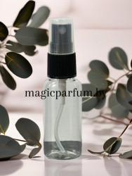 Флакон пластиковый Пекин черный 20 мл - фото